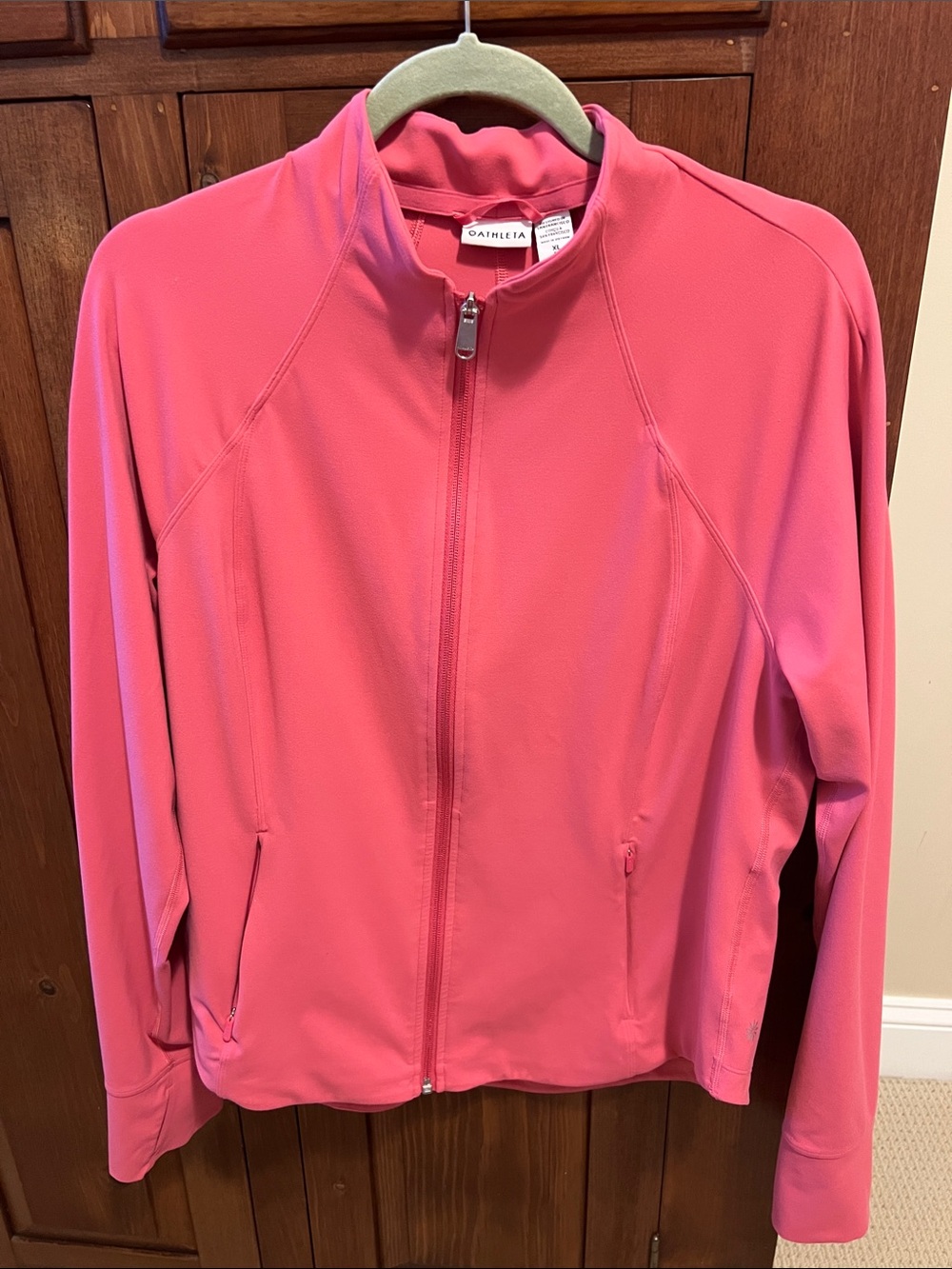 Athleta Salutation jacket pink - size XL